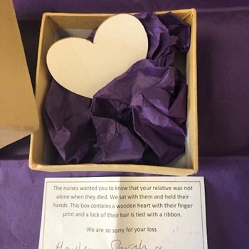 Memory Boxes - created by Sarah Hopes